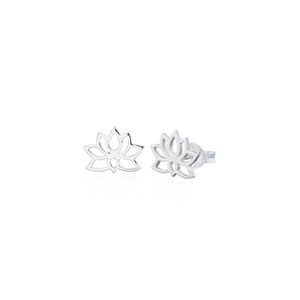Boucle d'oreilles fleur de lotus