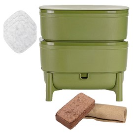 Wormcube lombricomposteur vert 2p