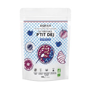 Petit déj bio -myrtille et protéine-500g