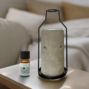Brûle-parfum et huile essentielle una