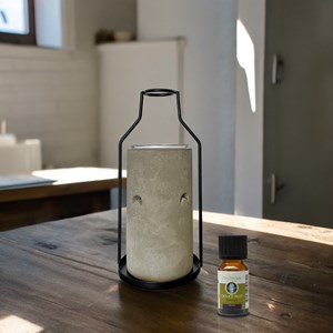 Brûle-parfum et huile essentielle una