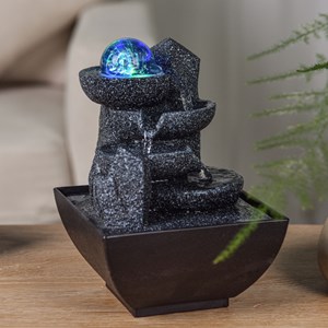 Décoration d'intérieur fontaine zen lopo