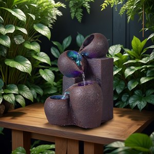 Fontaine d'intérieur effet relaxant luba