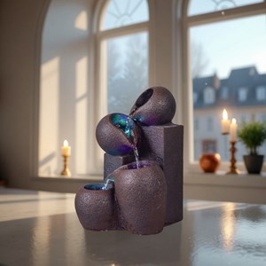 Fontaine d'intérieur effet relaxant luba