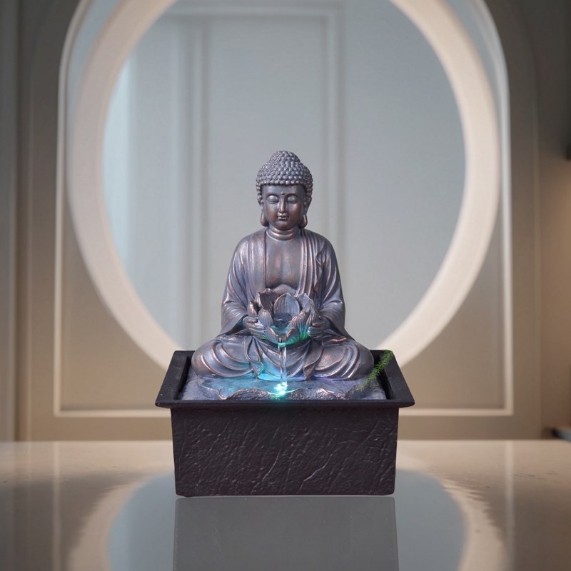 Zen Light - Décoration d'intérieur fontaine sutra