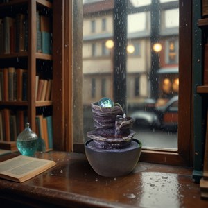 Fontaine zen décoration d'intérieur guru