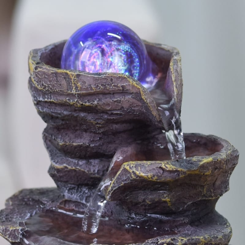 Fontaine zen décoration d'intérieur guru (Zen Light) - Image 3