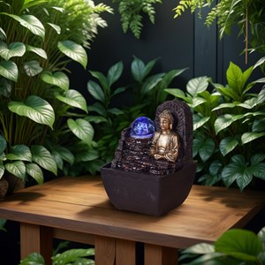 Fontaine zen bouddha theravada