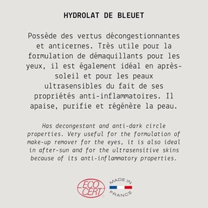 Hydrolat de bleuet - 50 ml
