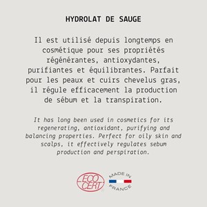 Hydrolat de sauge - 500 ml