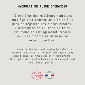 Eau de fleur d'oranger - 50 ml