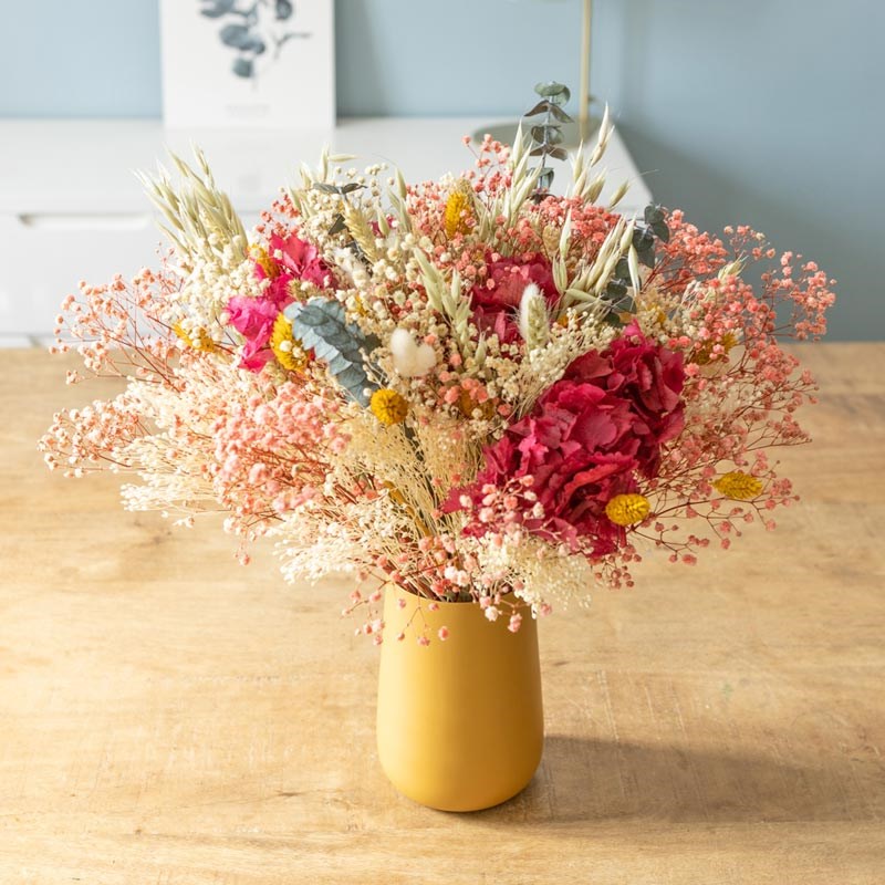 réconciliation végétale - Bouquet de fleurs séchées agathe l