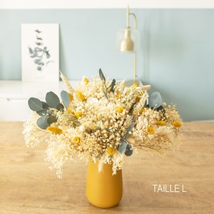 Bouquet de fleurs séchées georgette m
