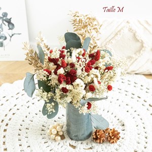 Bouquet de fleurs séchées noël l