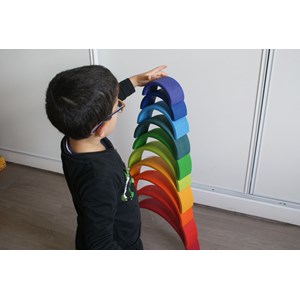 Mamontessoribox arc en ciel construction