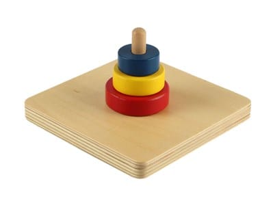 Mamontessoribox tige verticale 3 disques