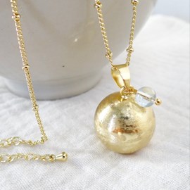 Bola brossé or, décembre topaze