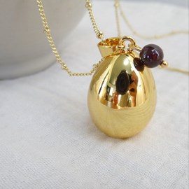 Bola grossesse goutte or, janvier grenat