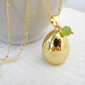 Bola grossesse goutte or, août péridot