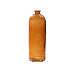 Vase - jar bouteille ambre