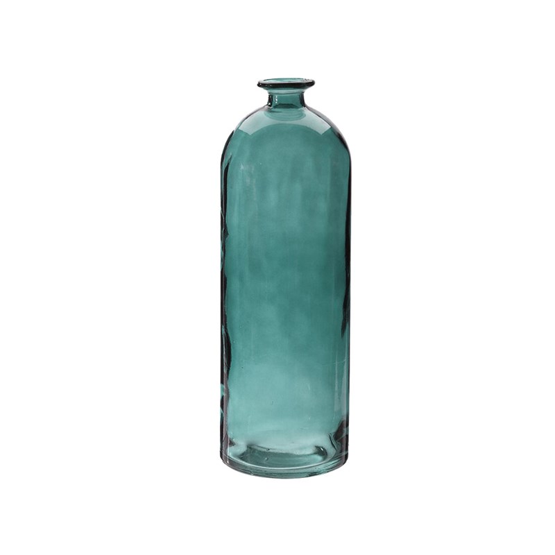 Vase Bouteille Déco "Justine" 100cm Bleu