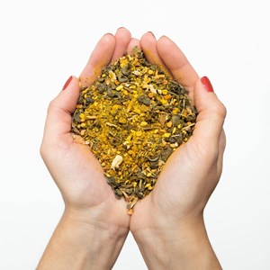 Infusion bio gingembre, curcuma, thé