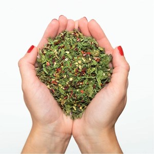 Infusion bio hibiscus, menthe, gingembre