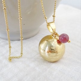 Bola brossé or, octobre tourmaline