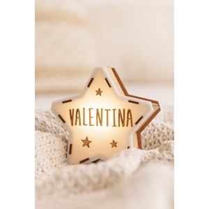 Mini étoile lumineuse personnalisable