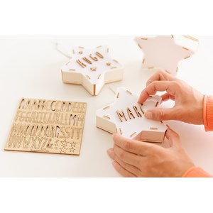 Mini étoile lumineuse personnalisable