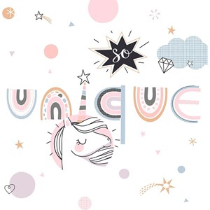 Housse de couette 140x200 licorne