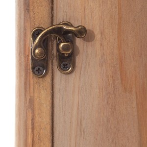 Boîte à clés rétro en bois