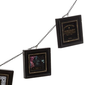 Guirlande 6 photos flower noir