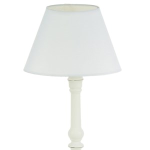 Lampe à poser leo blanc