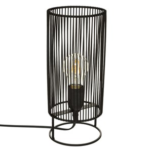 Lampe nora noir h30