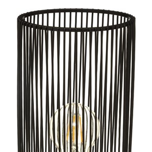 Lampe nora noir h30