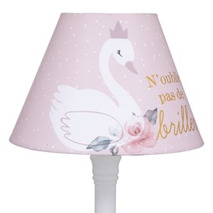 Lampe à poser princesse pied bois