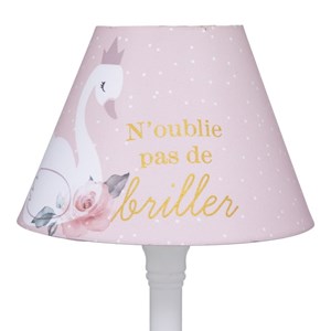 Lampe à poser princesse pied bois