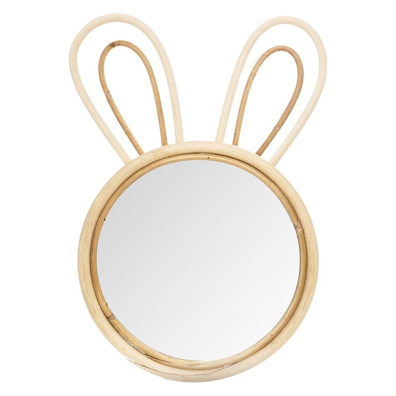Miroir bambou lapin d20
