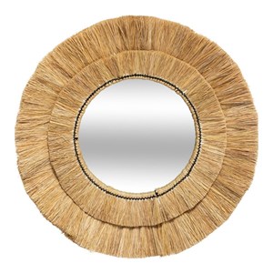 Miroir raphia safari d57