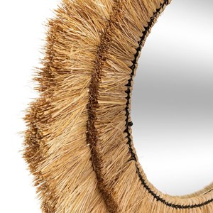 Miroir raphia safari d57