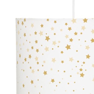 Suspension blanc et ocre