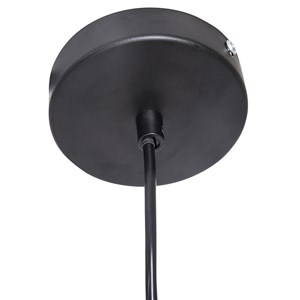 Suspension corde etnik jily noir d29