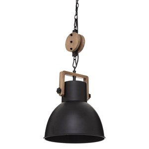 Suspension métal silas noir d23