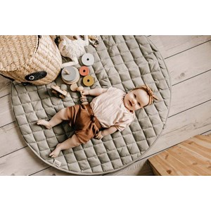 Tapis d'éveil sac à langer organic vert
