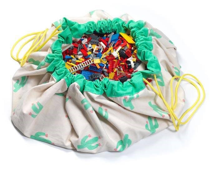 Play and Go - Sac rangement tapis cactus