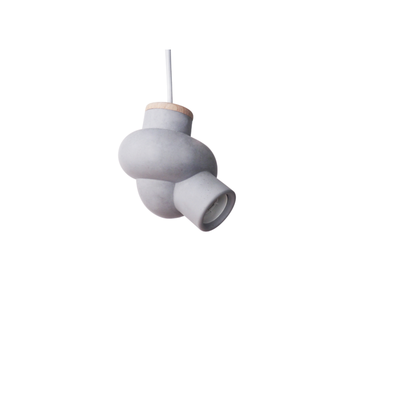 Gone's - Nœud - suspension béton sans ampoule
