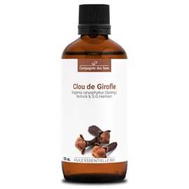 Clou de girofle - huile essentielle bio - 100ml garantie chromacert® - chémotypé