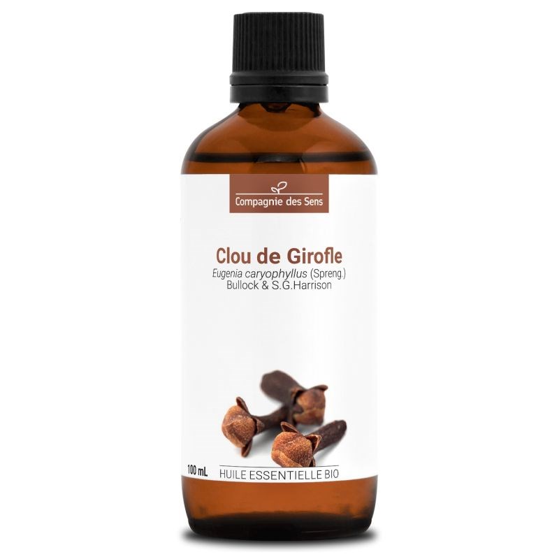 Clou de girofle - huile essentielle bio - 100ml garantie chromacert® - chémotypé
