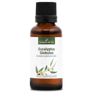 Eucalyptus globulus  - huile essentielle bio - 30ml garantie chromacert® - chémo